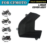 For CFMOTO 250SR-FUN Left Rear Cover CF250 SR250 250SR CF250-6 Active Chain Wheel Cover Motorcycle A