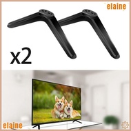 ELAINE TV Desktop Stand, 32-55 Inch Table Top TV Base, TV Legs with Screw Sets TV Pedestal Feet Brac