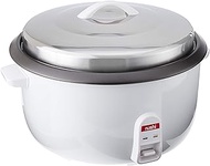 Nushi NS22 Non-Stick Traditional Rice Cooker, 10L White