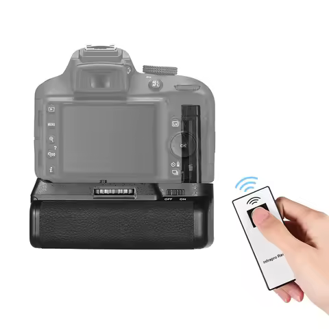 Vertical Battery Grip Holder for Nikon D5300 D3300 D3200 D3100 DSLR Camera EN-EL 14 Battery Powered 