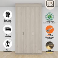 [Free installation] JIA Modular Wardrobe 1350/1500/1800mm(L) with 3/4door (E0 plywood)