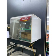 Glossy 304 Stainless Steel Toilet Tissue Container-HG_304B