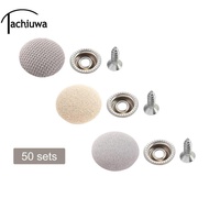 [Tachiuwa] Auto Roof Snap Rivets Retainer Flannel Buckle Kit for Car Interior Headliner Maintenance 