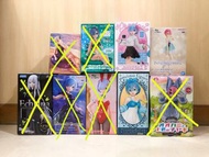[Re:zero]雷姆/拉姆/艾姫多娜-Aqua float girl/FuRyu杯麵壓/Precious figure/Serenus couture/SEGA SPM/Dianacht coutu