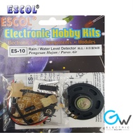 ESCOL ES-10 Electronic Hobby Kit Rain / Water Level Detector Kit PENGESAN HUJAN / PARAS AIR