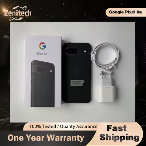 Google Pixel 8a 5G Pixel8A 6.1" 8GB RAM 128GB ROM NFC Octa Core OLED Google Tensor G3 Original 99% n