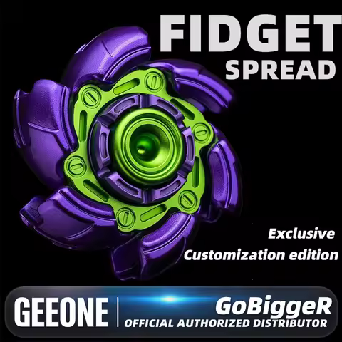 GoBiggeR Fidget Spread Pillbugs Lite EDC Beetle Finger Spinner Revolve Stress Relief Toys Relieves a