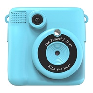 TECHCHIP-Kids Instant Print Camera Selfie Digital Camera with 1080P Videos Portable Travel Camera T