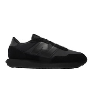 New Balance 237 NB Men's Shoes Retro Black All Suede Sneakers [YUBO] MS237UX1-D