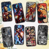 Mobile Phone shell OPPO A77 A77S A57 5G A74 A76 A78 A58 5G A91 F15 3K89 Iron Man Soft Phone Case