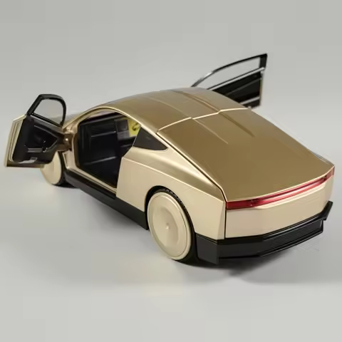 1:32 Cybercab Robotaxi Driverless Taxi Alloy Metal Diecast Model Car Auto Parts Sales Store Central 