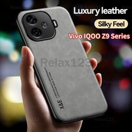 For Vivo IQOO Z9 5G IQOOZ9X 5G IQOOZ9 IQOOZ9 X 5G Casing 2024 Luxury PU Leather Case Back Cover Magn