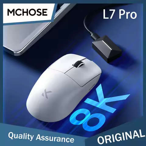 MCHOSE L7Pro Wireless Mouse Game E-sports the third mock examination connection PAW3395 sensor Ohm D