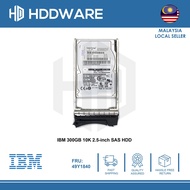 IBM 300GB 10K 2.5-inch SAS HDD // 49Y1836 // 49Y1840 // 49Y1839
