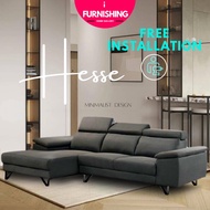 Ready Stock 3 Seater L Shape Sofa L Shape Sofa Ruang Tamu 3 Seater Home Sofa Water Repellant Kain So