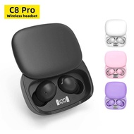 【HOT SALE】NEW C8 Pro TWS Bluetooth 5.2 Headset Wireless Sliding Cover Earphones Stereo music sports headphone For iPhone oppo a98 a95 realme 11 pro+ Cellphone