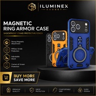 Samsung A56 A36 A26 A16 A06 Magnetic Armor Ring Case