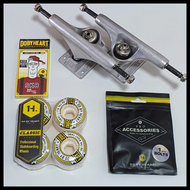 ชุดอุปกรณ์ครบ Set DBH - Quick Complete Skateboard Parts - Trucks + Wheels + Bearings + Hardware สินค
