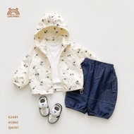 COCANDY BoysJacket - BE windbreaker with space puppy print E2491 A1360 Q4701 E0431,Q4263