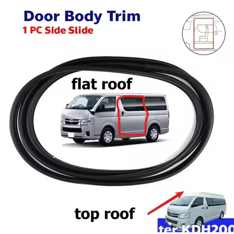 middle door inner rubber shell for TOYOTA HIACE 2005-2018 Weather Strip for HIACE 67872-26020