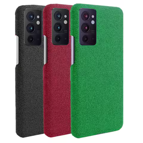 OnePlus 9RT For OnePlus 9RT Nord 2 CE N10 N200 5G N100 Funda Luxury Cloth Texture Fitted Cover For O