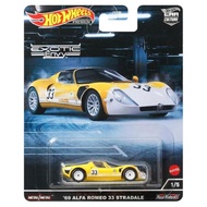 Mô hình xe Alfa Romeo 33 Stradale 1969 Car Culture Series: Exotic Envy 1:64 Hot Wheels Premium