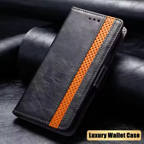 Leather Case For OPPO Realme 8 7 6 9 10 11 Pro Plus 5 9i 8i 7i 6i 5i 6s 5s C55 C53 C21Y C25Y C3 C33 