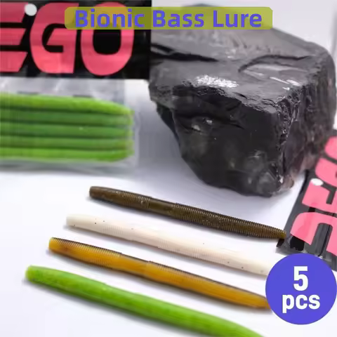 Lure noodles, black pit, salt, Senko, specific gravity, soft worm, lead-free, Texas bread, bionic ba