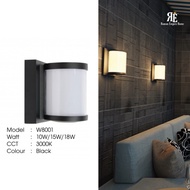 YET LED Wall Light W8001-10W/3000K-BL