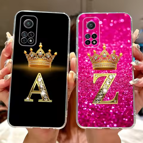For Xiaomi MI 10T Pro 5G Case Luxury Fashion Letters Cover Soft Silicone Phone Case For Xiaomi Mi 10