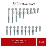 Yamaha Mio J Cvt Block cover bolt/ Block Bolt Left Side cover Yamaha Mio J