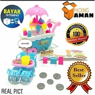 FI501 Ice Cream Push Cart Toy stroller te