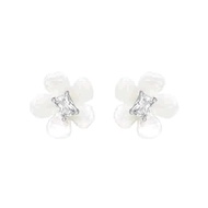 [With Box] HEFANG HEFANG Freesia Earrings Earrings Premium Light Luxury Earrings Birthday Gift