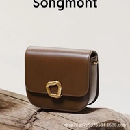 Songmont Mountain Down Medium Tofu Bag Designer Crossbody Small Square Bag Gong Ling Na Recommended Soft Shape Other Hardness