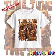 Tung Tung Sahur Brainrot Anomali Kids T-Shirt Anomali Tung Tung Sahur Kids T-Shirt/ Free Name