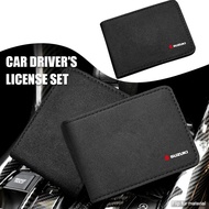 Suede Car Driving License Protective Cover for Suzuki Swift Sport Jimny Grand Vitara Alto Samurai Ac