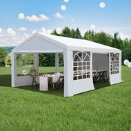 13 x 20Ft Party Tent Heavy Duty Outdoor Wedding Tent with Removable Sidewalls Event Shelters Canopy 