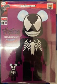 可換，bearbrick venom 毒魔 毒液 400%+100% 500%，可換 其他一番賞 龍珠 海賊王 火影 數碼寶龍 hunter/ bearbrick