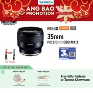 Tamron 35mm F2.8 Di III OSD M 1:2 Lens [F053SE] for Sony E | Tamron Warranty