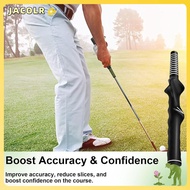 JACOLR Golf Swing Training Grip, Left-Handed Universal Golf Club Grip,  Right-Handed Black Golf Grip