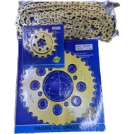 YAMAHA SPROCKET 415H GOLD CHAIN RANTAI GOLD RXZ LC135 Y125ZR Y125 Y15 SRL110 SS2 Y110 Y100 SPROCKET 