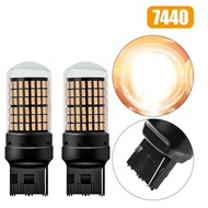 2ชิ้น1156 BA15S P21W BAU15S T20 PY21W 7440 W21W 3157 P21 1157/5W W21/5W หลอดไฟ LED 144smd โคมไฟ CanB