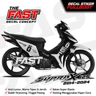 Decal Stiker Supra x 125 FI New Fullbody Ohlins Racing Decal Stiker Supra x Fullbody Dekal Variasi A