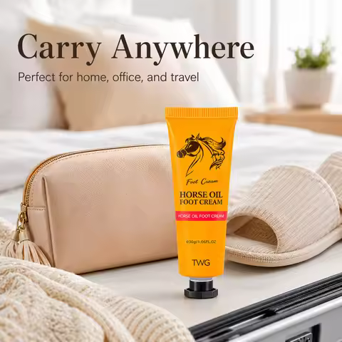 Horse Oil Foot Cream Moisturizing Ointment for Dry Cracked Heels