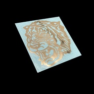 New Year of the Tiger Tiger Tiger Tiger Weihu Head Mobile Phone Metal Sticker Computer Decorative St