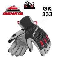 BENKIA GK333 Premium Leather Riding Gloves Sarung Tangan Kulit Motor Glove Motorcycle Biker Rider
