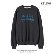 SCULPTOR® เสื้อสเวตเตอร์ Word Of Wisdom Sweatshirt