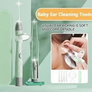 Baby Ear Cleaning Tools Ear Spoon Set LED Chargeable Luminous Ear Spoon Kids Earwax Remover Clear Cl