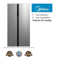 MIDEA INVERTER SIDE BY SIDE FRIDGE (610L) LATEST MODEL