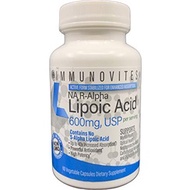 Stabilized R-Alpha Lipoic Acid ((True)) 600mg per Serving